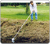 Surface sampling from a river
