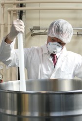 Sample Thief specially designed for sampling hygienic products